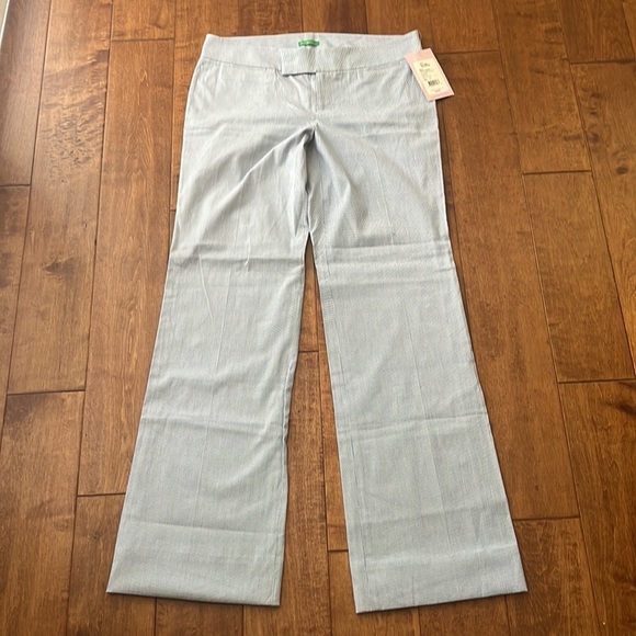 NWT Lilly Pulitzer Palm Beach Fit Strips wide Leg Pants Size 8 - Picture 2 of 13